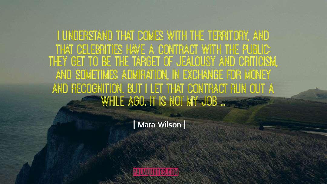 Job Seeking quotes by Mara Wilson