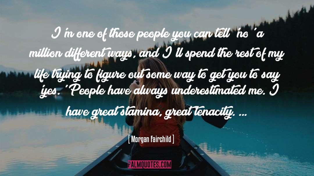 Jocelyn Fairchild quotes by Morgan Fairchild