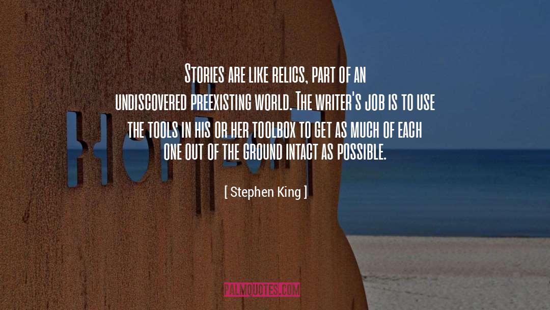 Jocobite Relics quotes by Stephen King