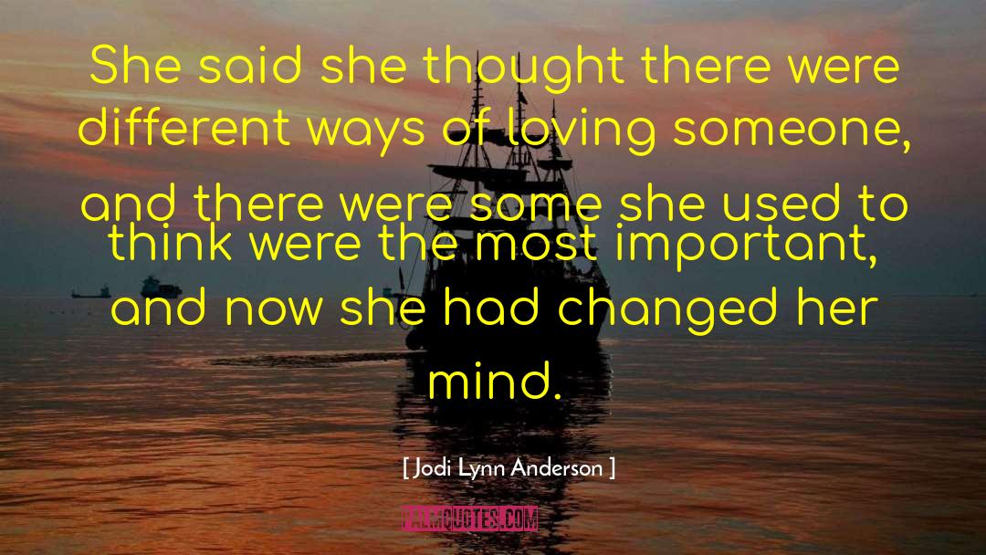 Jodi Lynn Anderson quotes by Jodi Lynn Anderson