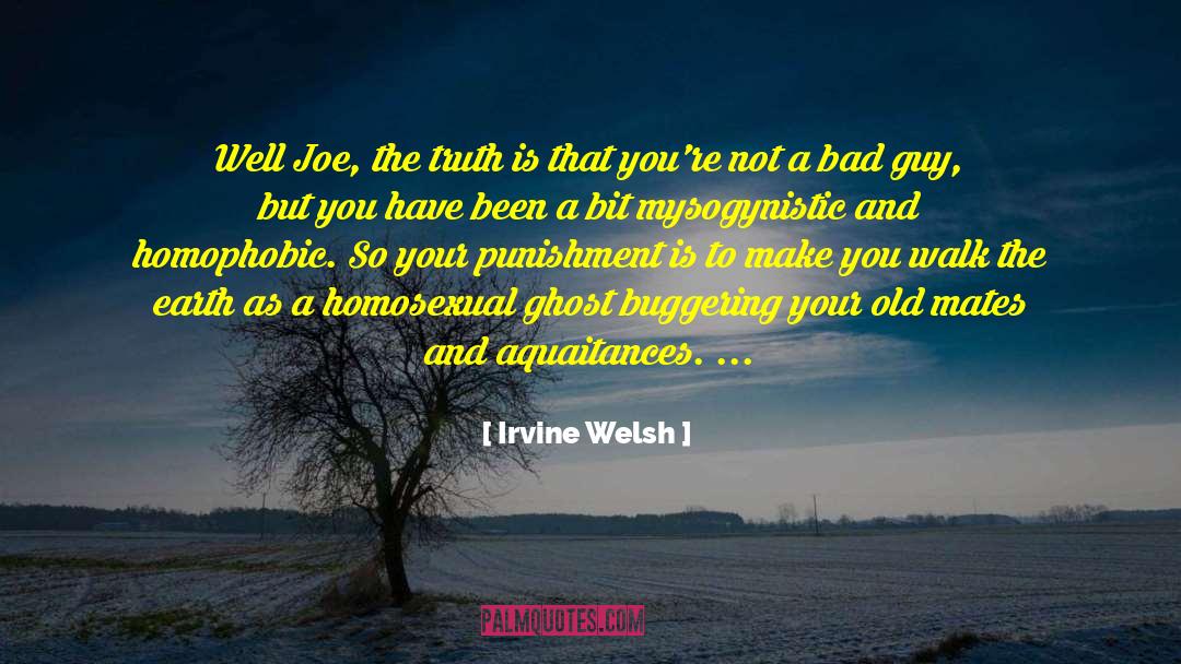Joe Covelli quotes by Irvine Welsh
