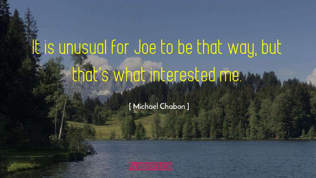 Joe Gans quotes by Michael Chabon