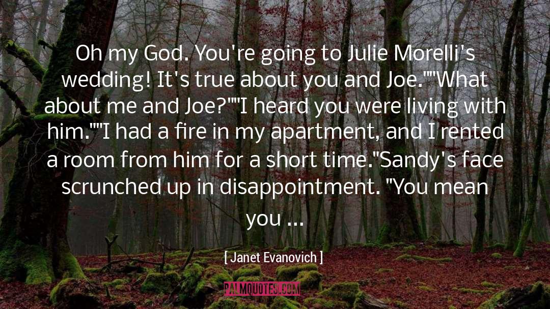 Joe Goldberg quotes by Janet Evanovich