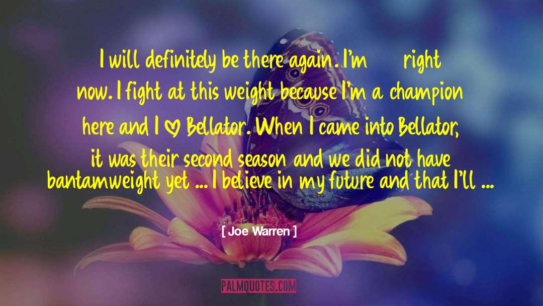 Joe Walker quotes by Joe Warren