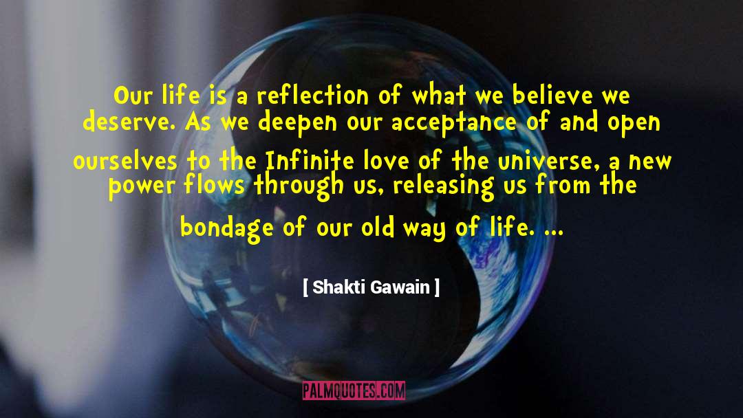 Joel Goldsmith Infinite Way quotes by Shakti Gawain