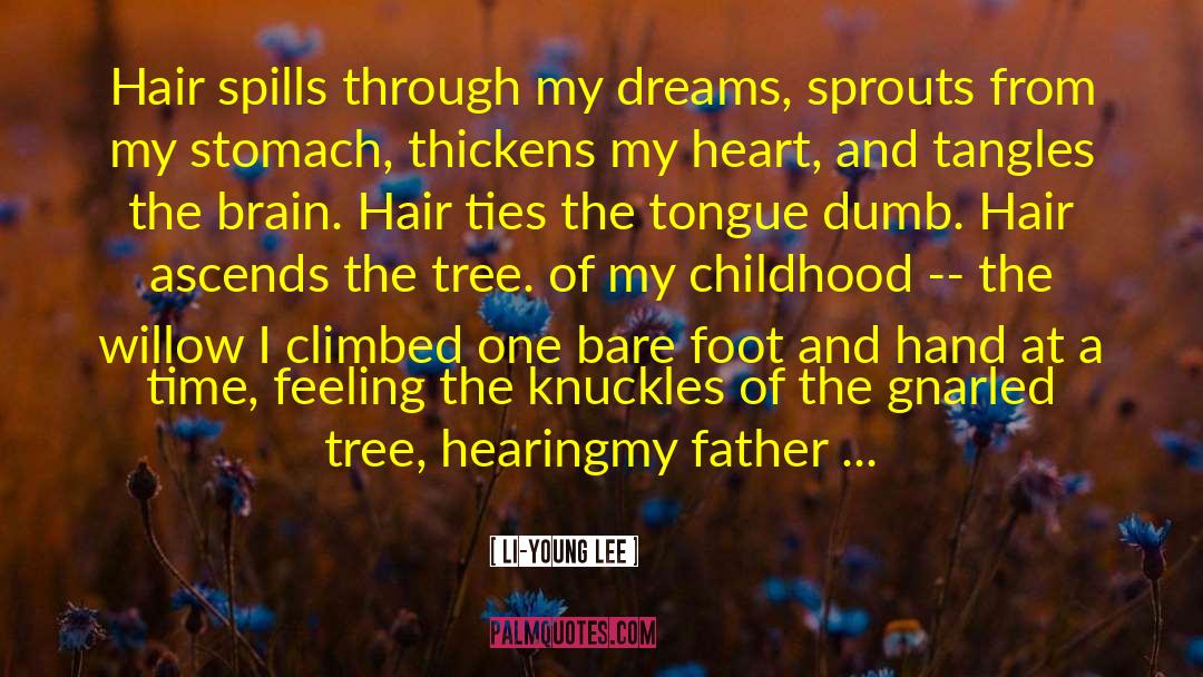 Joerres Tree quotes by Li-Young Lee