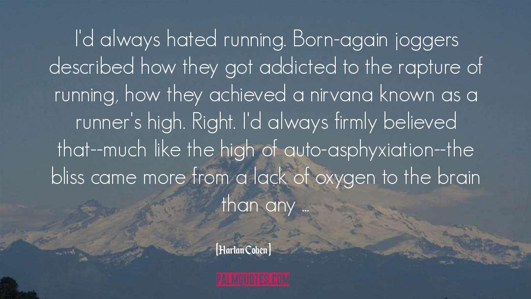 Joggers quotes by Harlan Coben