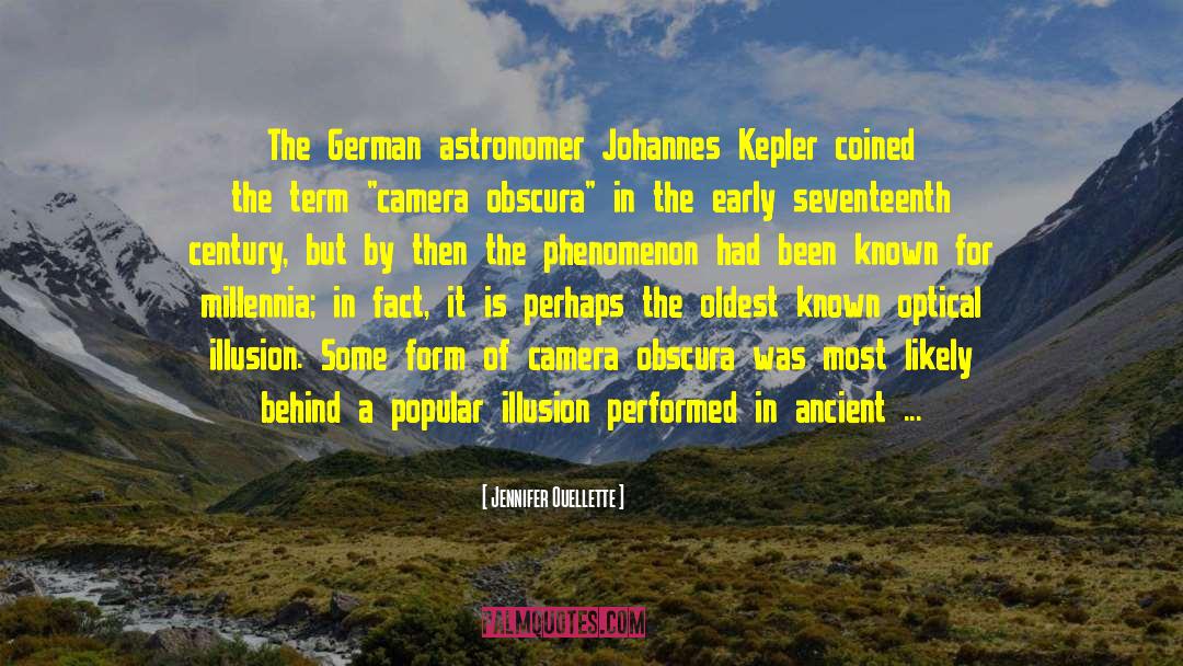 Johannes Kepler quotes by Jennifer Ouellette
