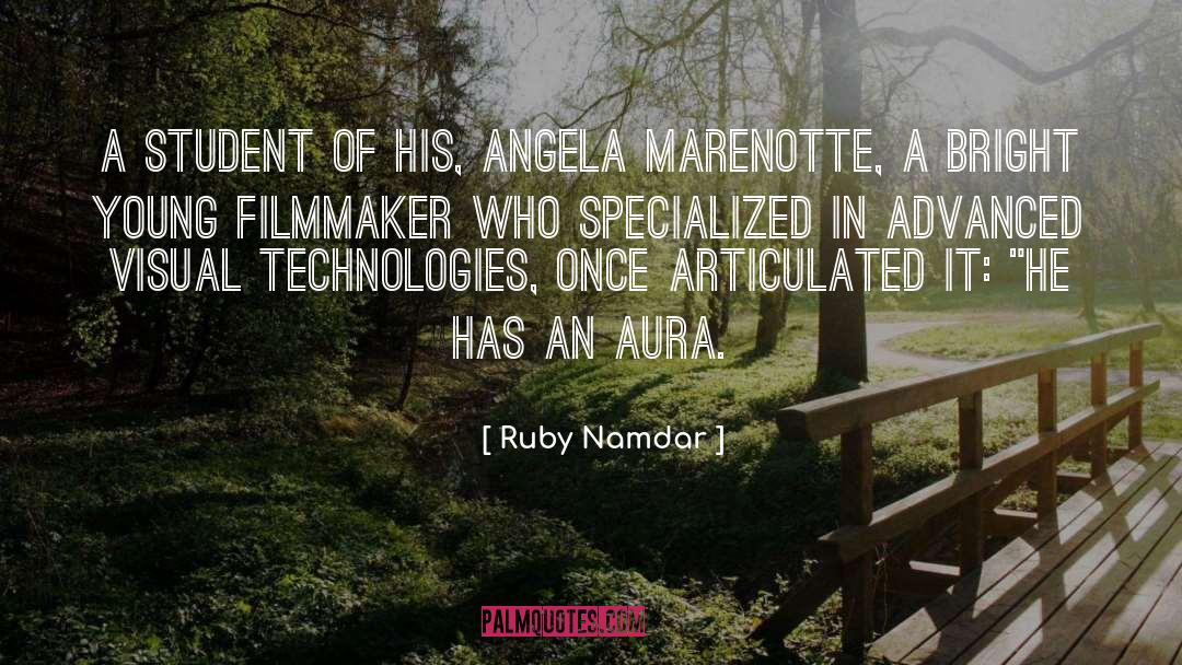 Johannesen Filmmaker quotes by Ruby Namdar