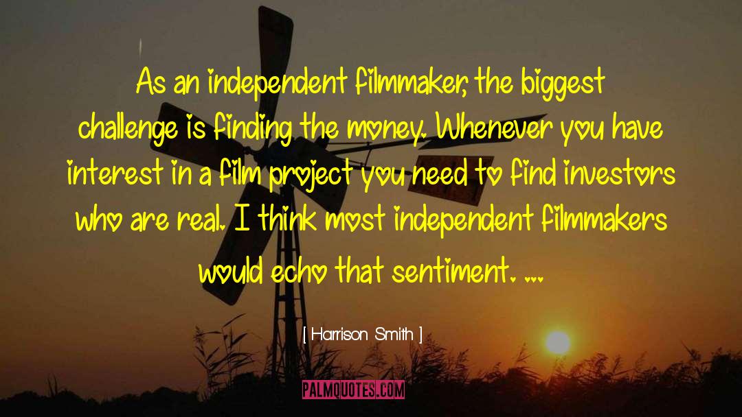 Johannesen Filmmaker quotes by Harrison Smith