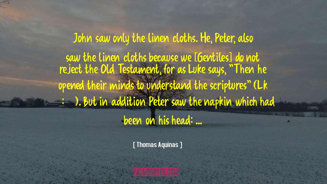 John 1 quotes by Thomas Aquinas