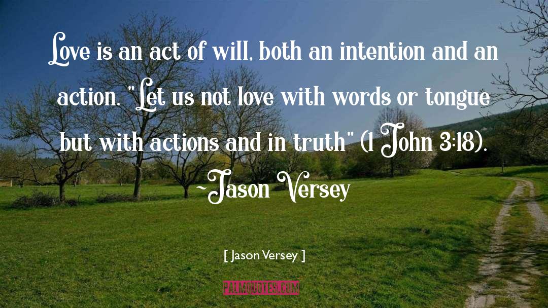 John 1 quotes by Jason Versey