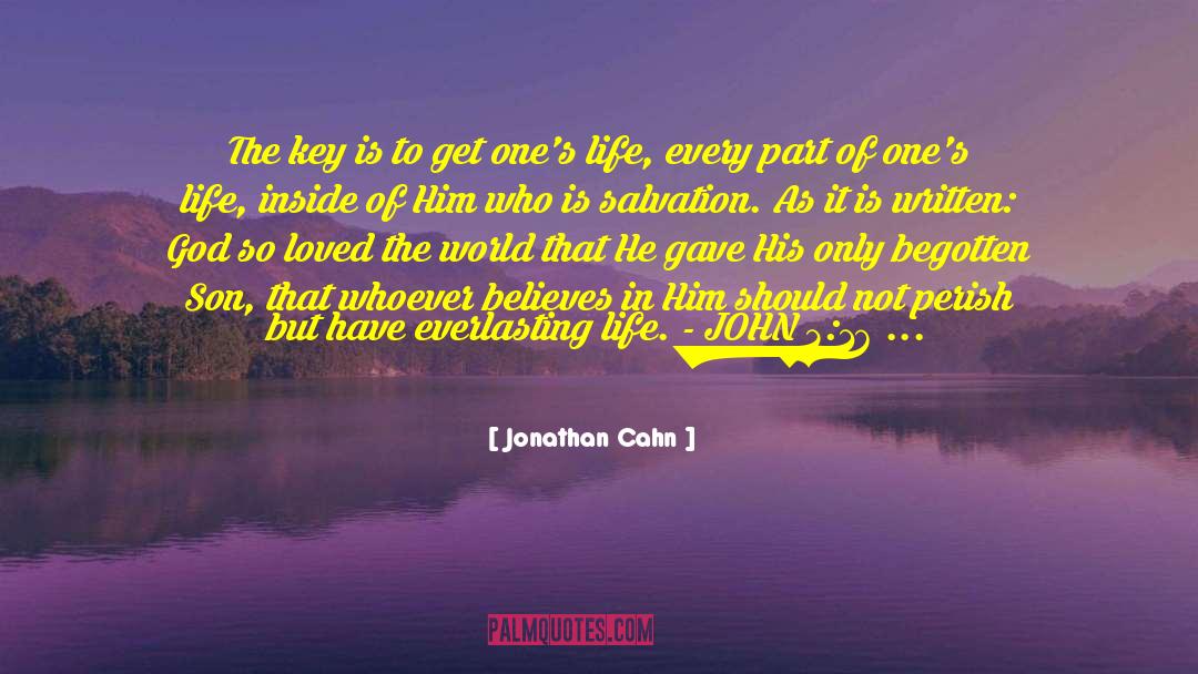 John 3 16 quotes by Jonathan Cahn
