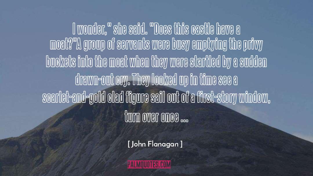 John A Clendenin quotes by John Flanagan