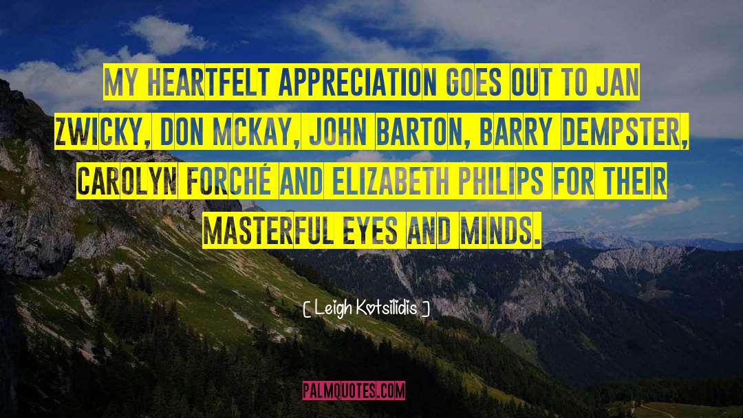 John Barton quotes by Leigh Kotsilidis