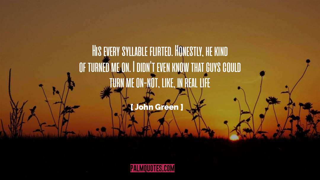 John Brooke quotes by John Green