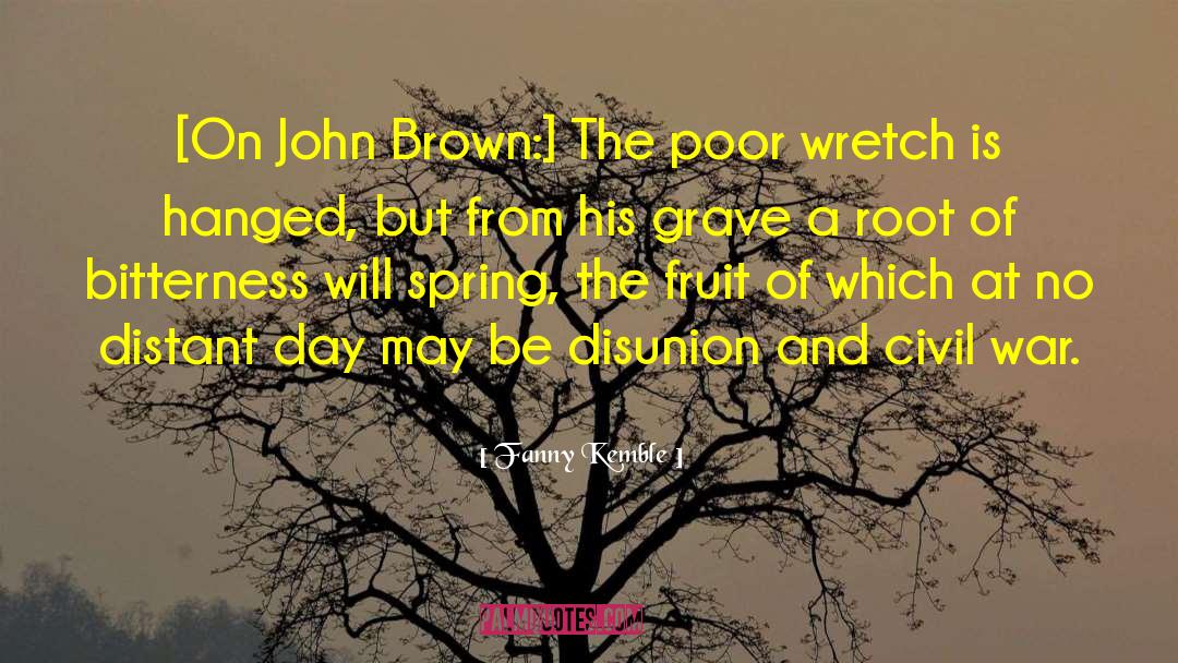 John Brown quotes by Fanny Kemble