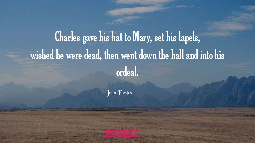John Charles Thomas quotes by John Fowles
