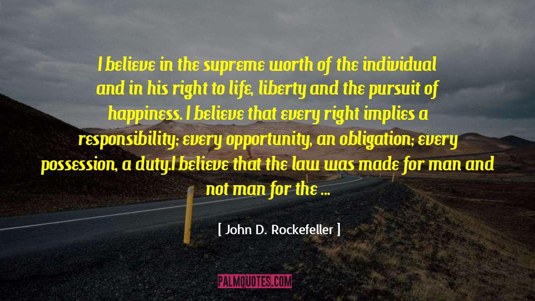 John D Rockefeller quotes by John D. Rockefeller