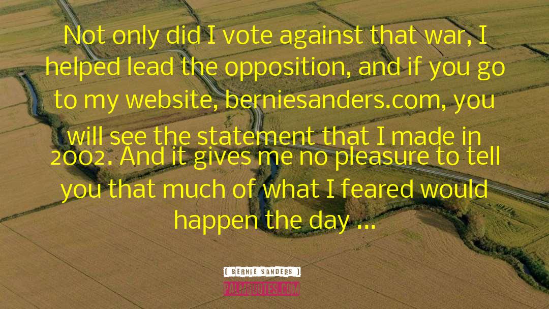 John Day quotes by Bernie Sanders