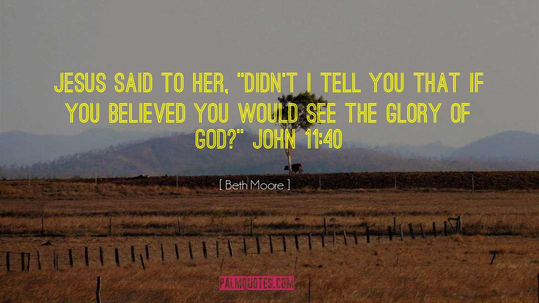 John Hewitt quotes by Beth Moore