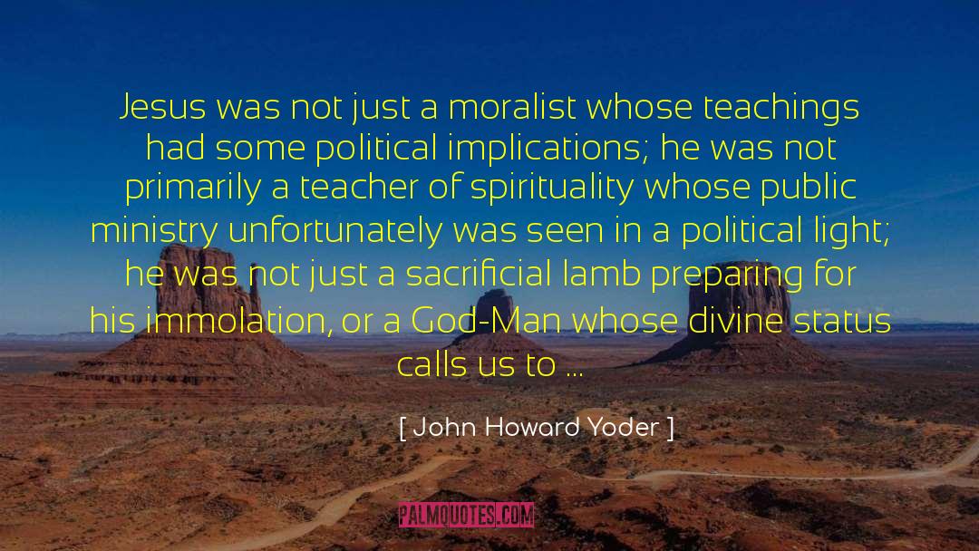 John Howard Griffin quotes by John Howard Yoder