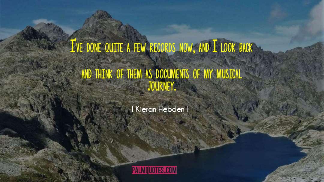 John Journey quotes by Kieran Hebden