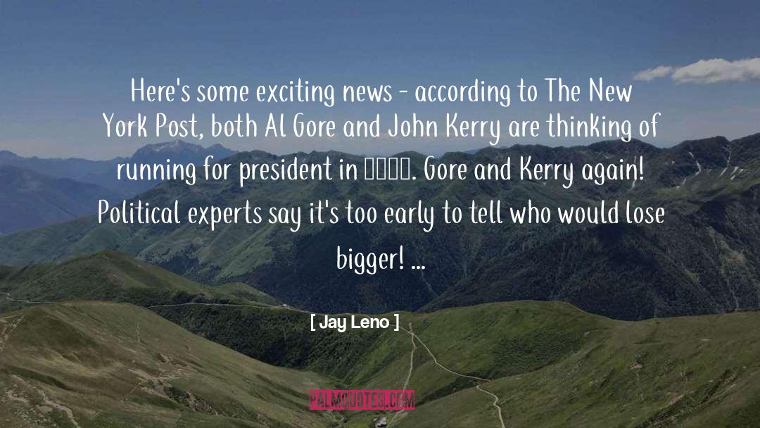 John Kerry quotes by Jay Leno