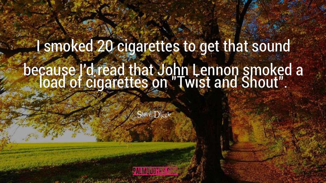 John Lennon quotes by Steve Diggle