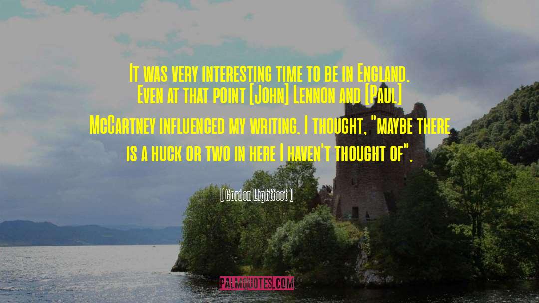 John Lennon quotes by Gordon Lightfoot