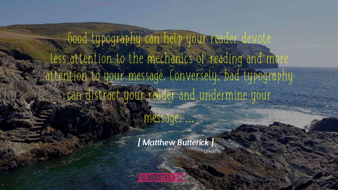 John Matthew quotes by Matthew Butterick