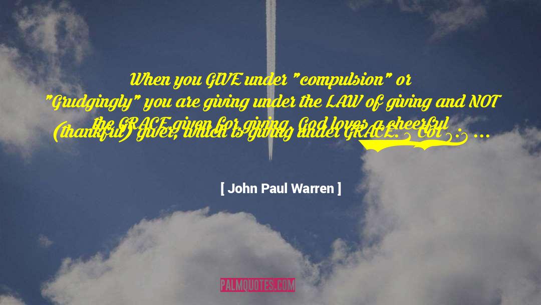 John Paul Warren quotes by John Paul Warren