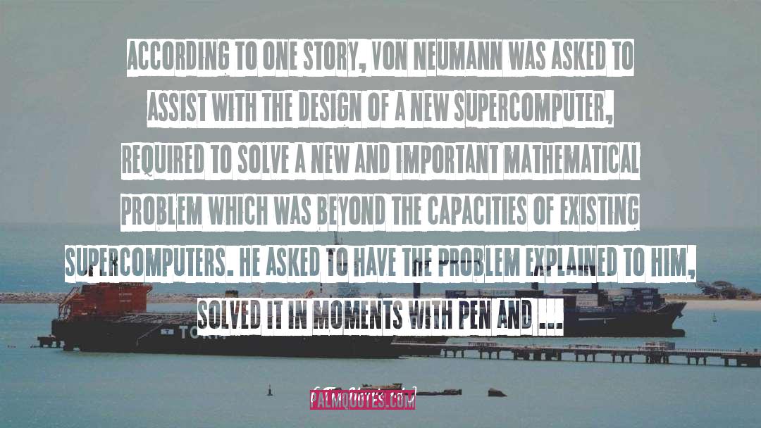 John Von Neumann quotes by Tim Harford