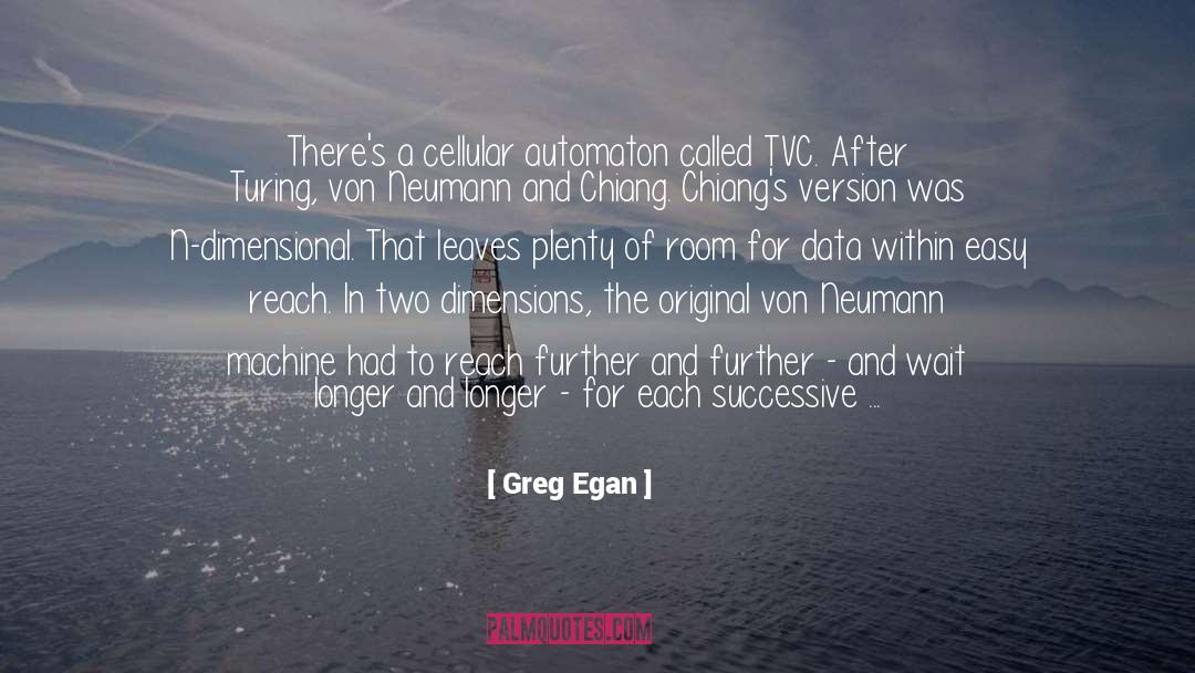 John Von Neumann quotes by Greg Egan