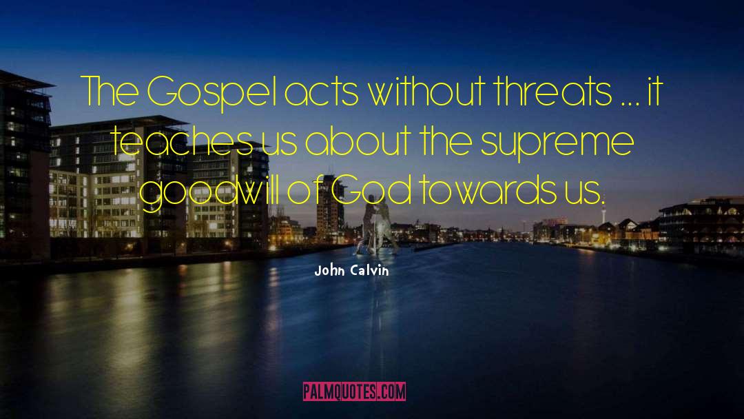 John Wallis quotes by John Calvin
