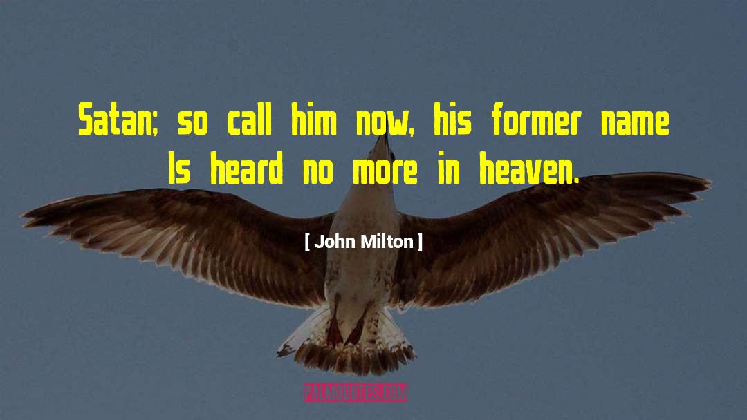 John Weaver quotes by John Milton
