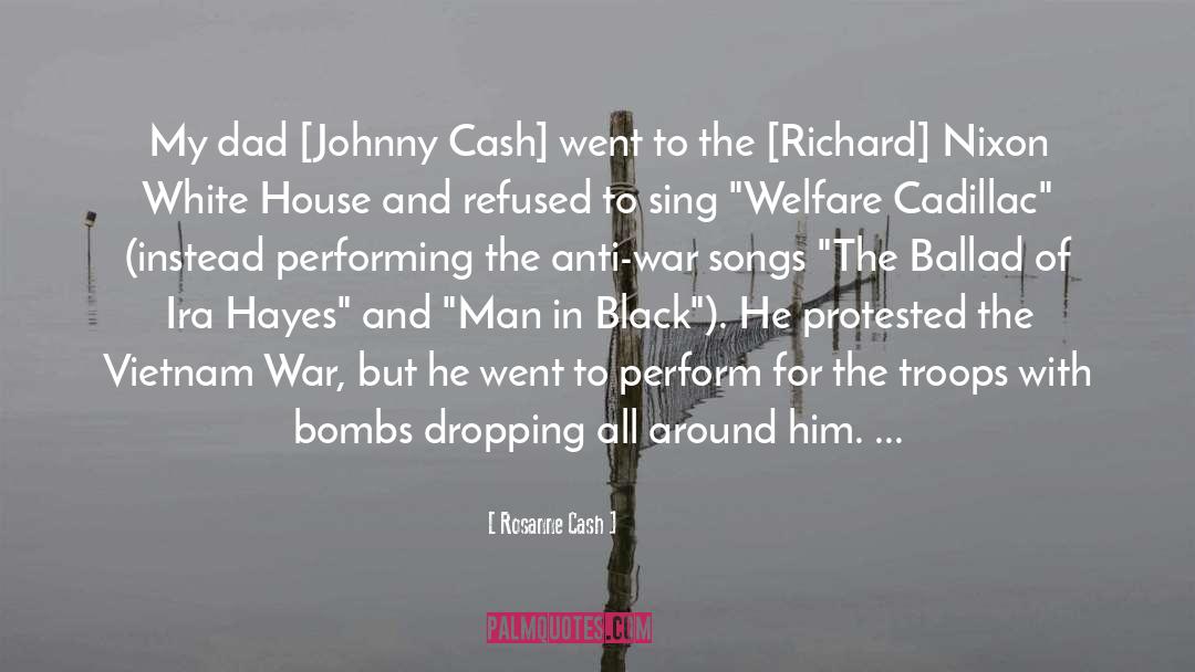 Johnny Cash quotes by Rosanne Cash