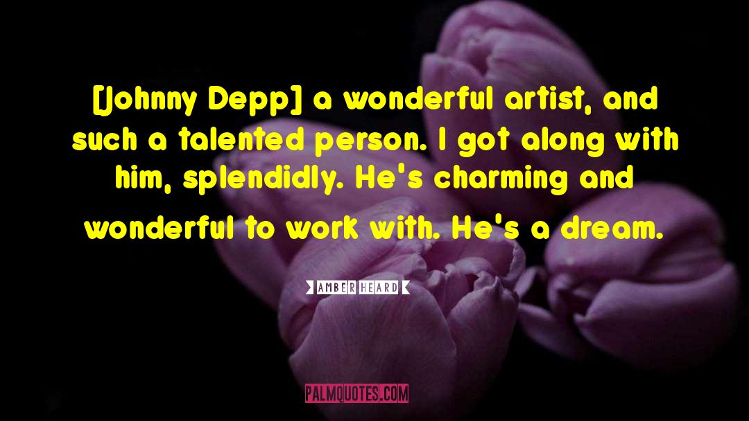Johnny Depp quotes by Amber Heard