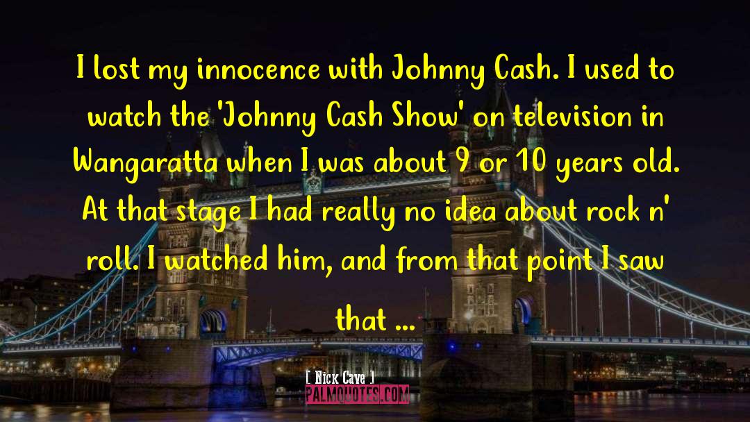 Johnny Nolan quotes by Nick Cave