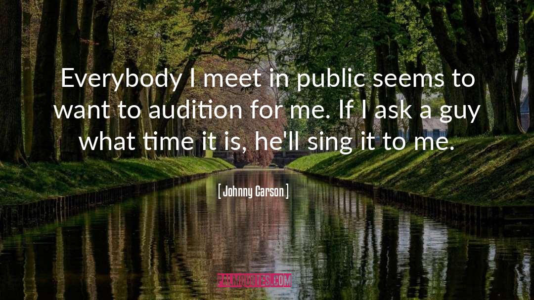 Johnny Ola quotes by Johnny Carson