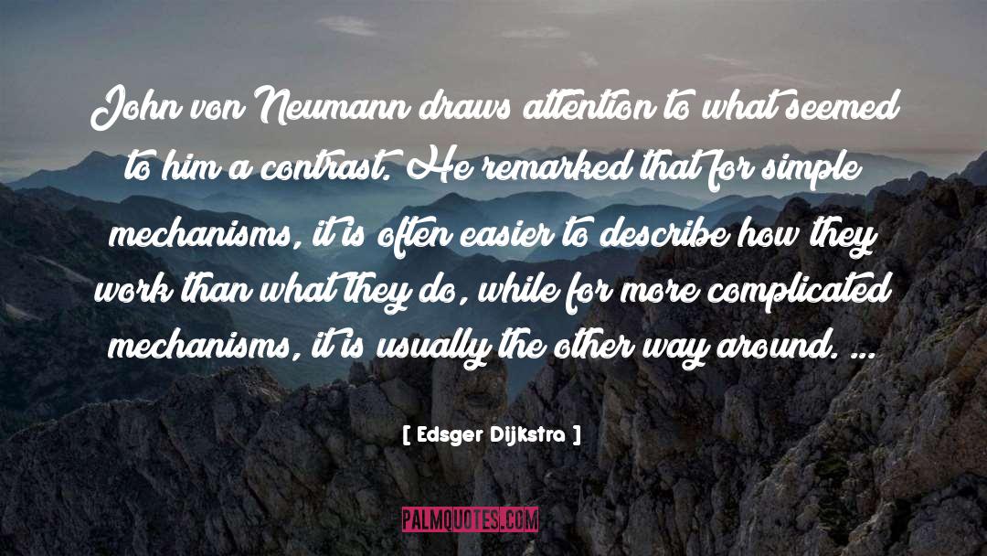 Johnny Von Neumann quotes by Edsger Dijkstra