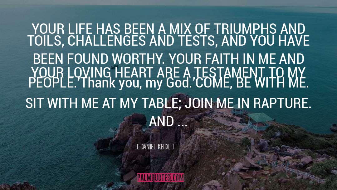 Join Me quotes by Daniel Keidl