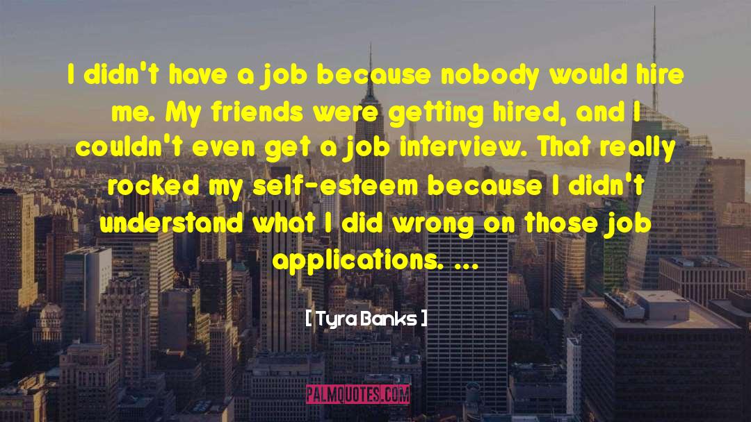 Joinery Job quotes by Tyra Banks