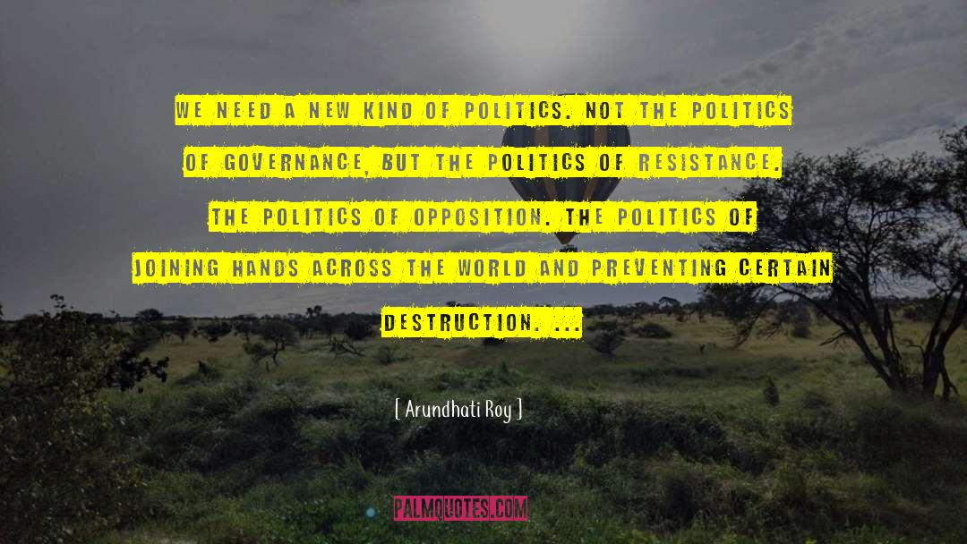Joining Hands quotes by Arundhati Roy