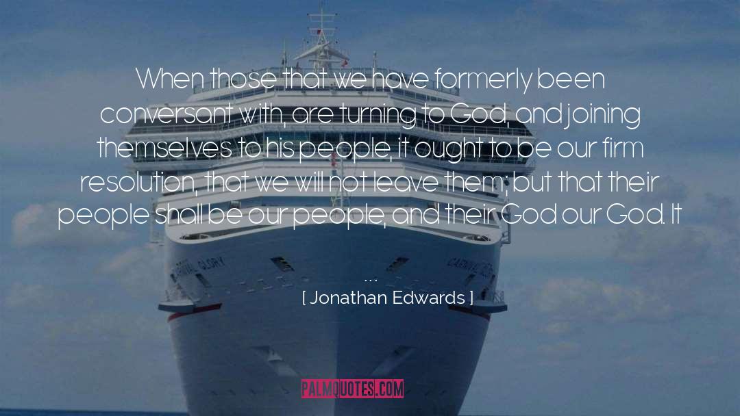 Joining Hands quotes by Jonathan Edwards