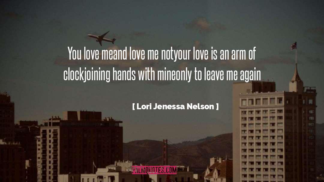 Joining Hands quotes by Lori Jenessa Nelson