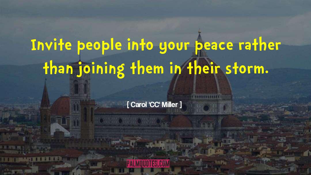 Joining quotes by Carol 'CC' Miller