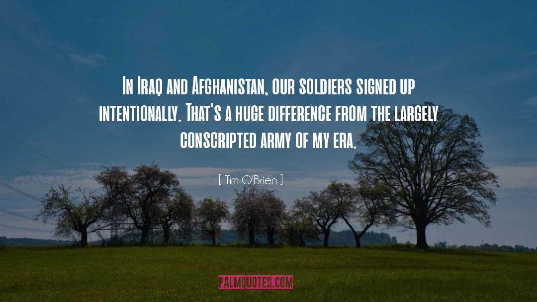 Joining The Army quotes by Tim O'Brien