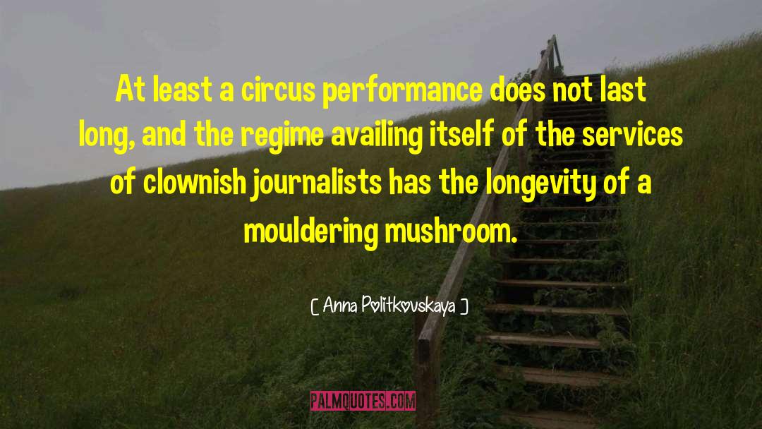 Joining The Circus quotes by Anna Politkovskaya