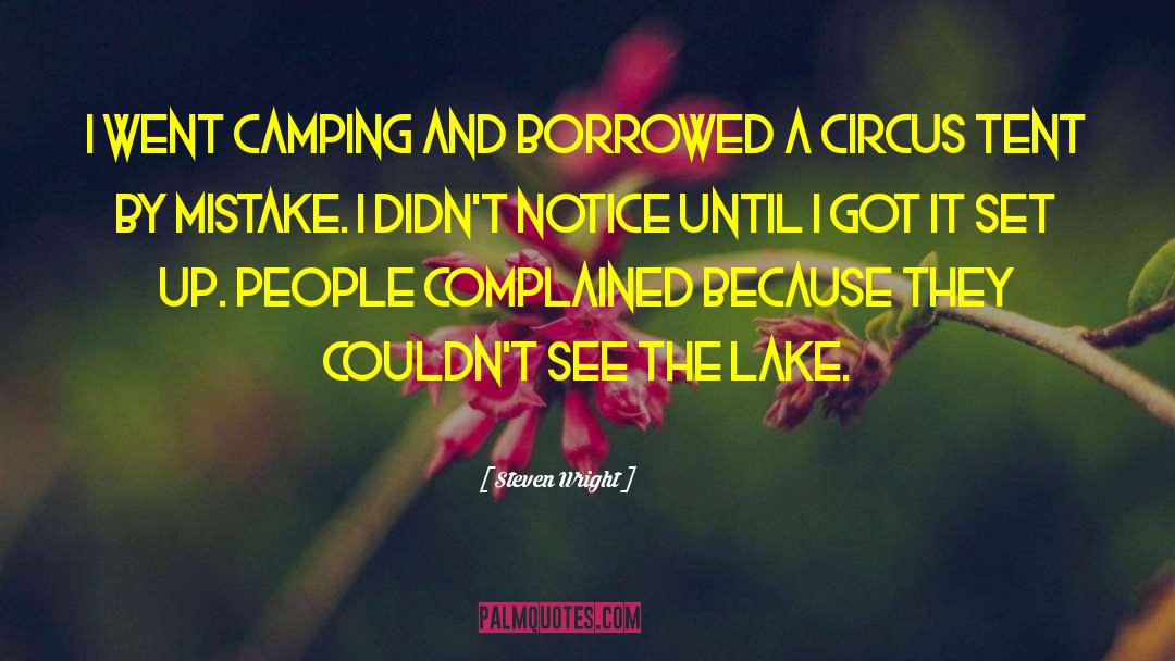 Joining The Circus quotes by Steven Wright